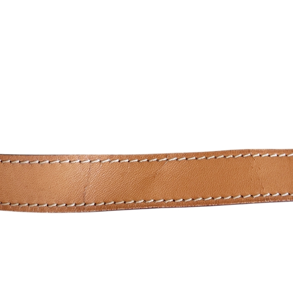 Celine Brown Monogram Crossbody Bag with Gold Plate - Picture 14 of 16